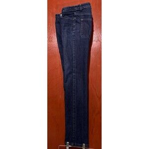 Apparel Collection Women's Size 30 Blue Straight Dark Cotton Blend Stretch Jeans